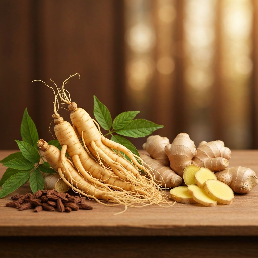 Natural plant-based ingredients and botanicals